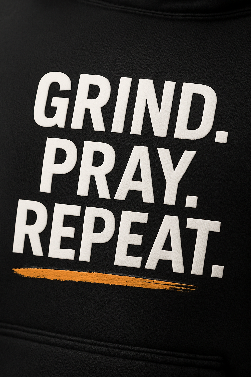 Grind Pray Repeat Hoodie – Heavyweight 300 GSM Oversized Streetwear | Lumino Clothing India