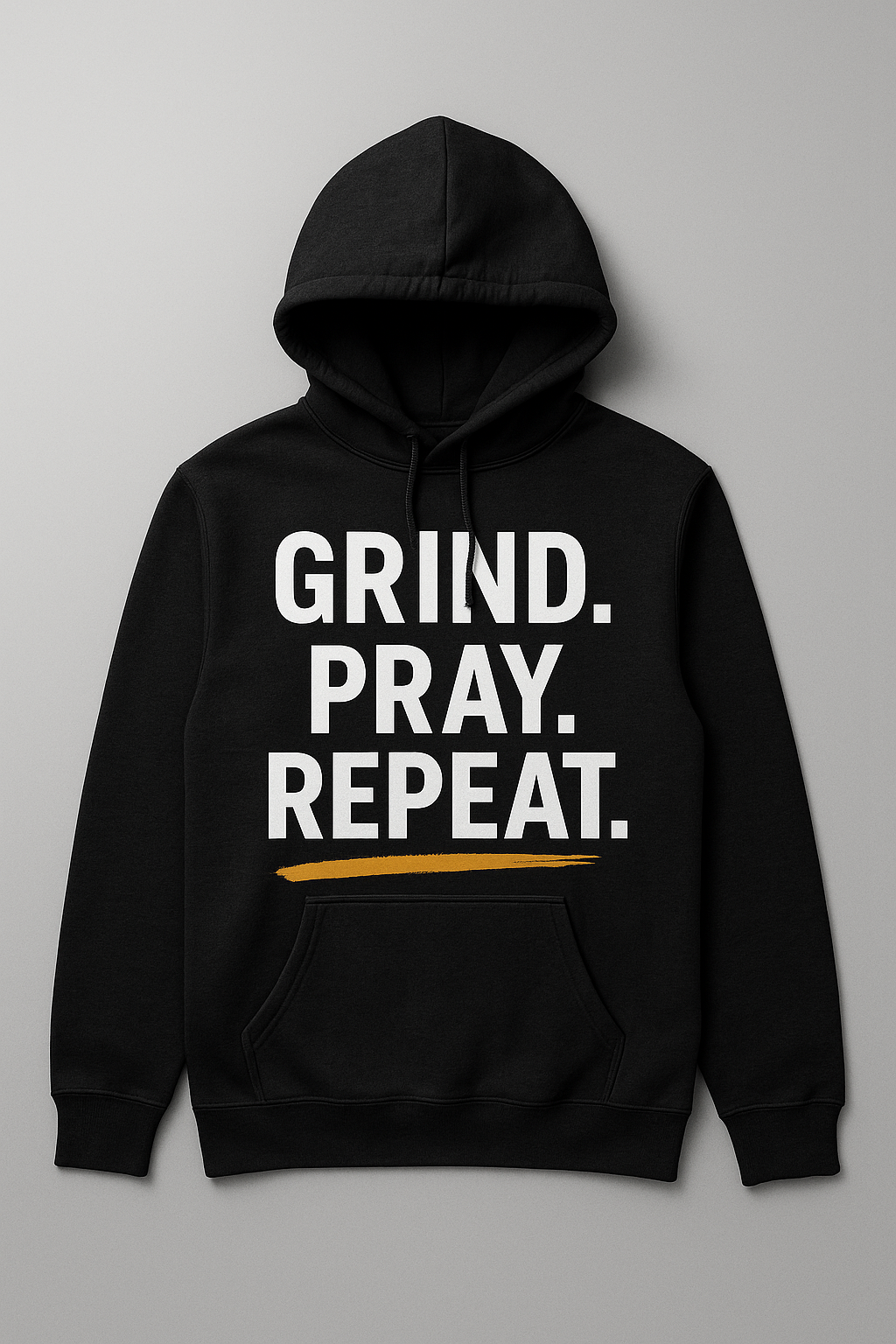 Grind Pray Repeat Hoodie – Heavyweight 300 GSM Oversized Streetwear | Lumino Clothing India